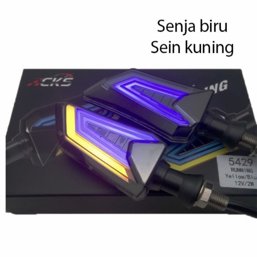 Lampu Sein Sen CKS Aksesoris Variasi ADV Vario Aerox Vixion Led Runnning Sparepart