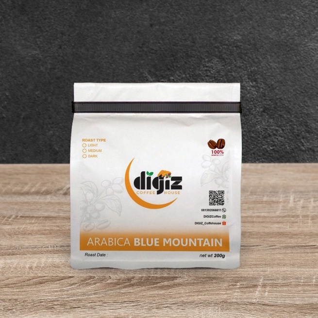 

Kopi Arabika Java Blue Mountain Washed 200gr Single Origin Biji/Bubuk