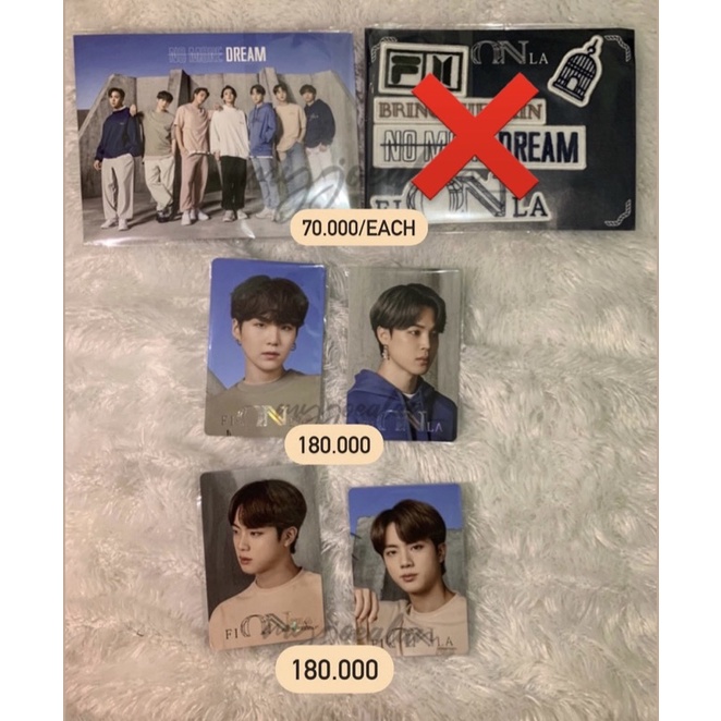 BTS x FILA WAPPEN DAN PHOTOCARD