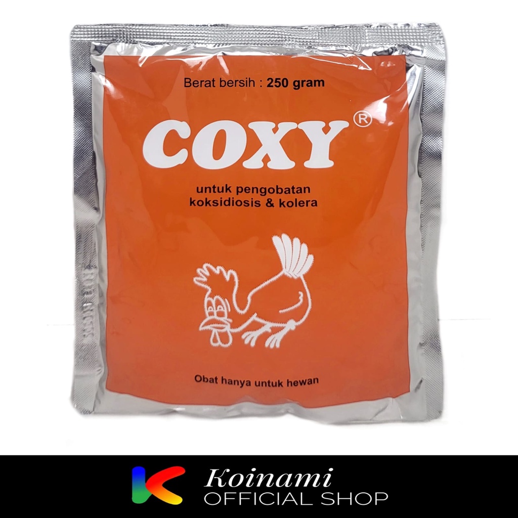 COXY 250 gram AYAM OBAT KOKSIDIOSIS DAN KOLERA / OBAT AYAM / MEDION