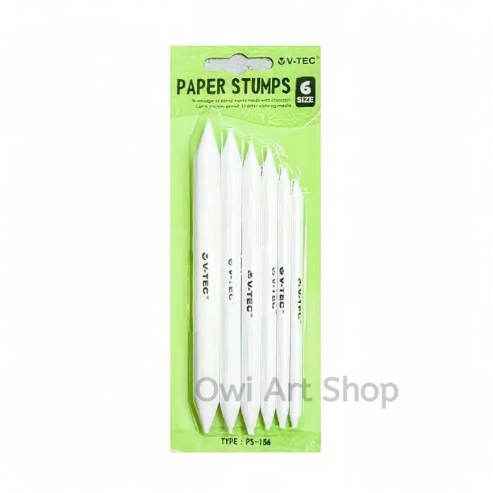 

Art / Paper Stump / Dusel (Set 6 Pcs) V-Tec