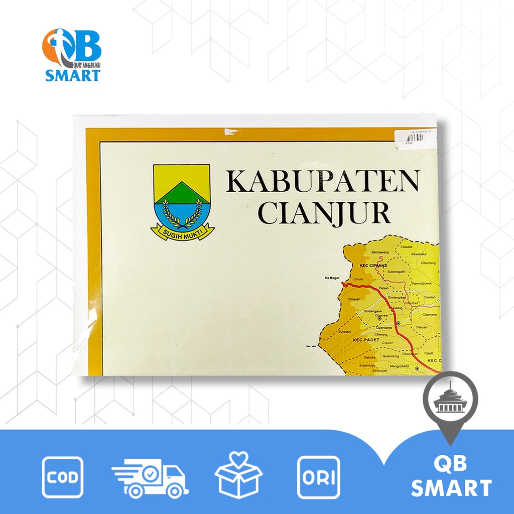 

Peta Kabupaten Cianjur Lipat