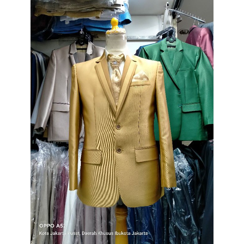 jas gold jas wedding jas nikah jas pengantin jas slimfit jas pesta jas pria