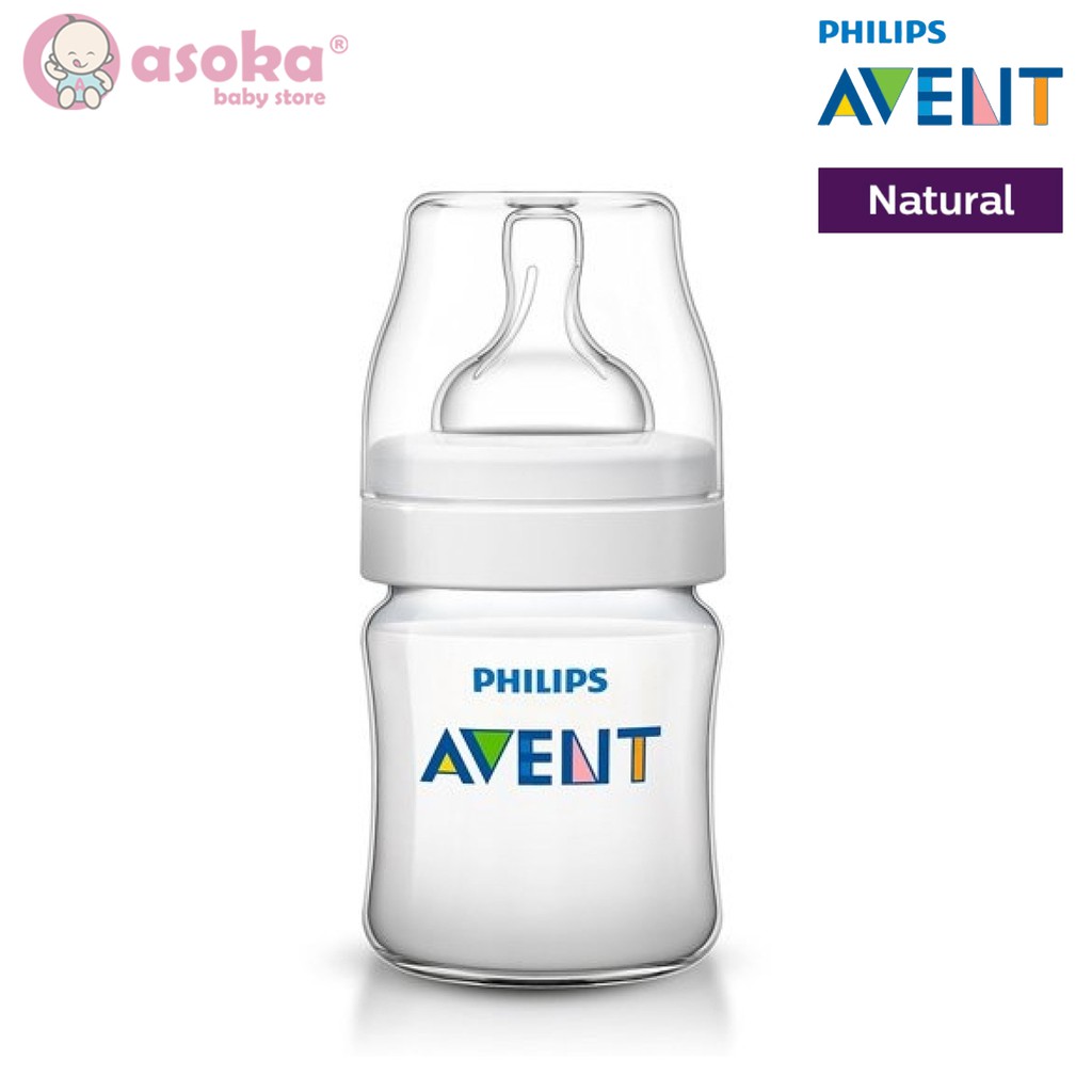Avent Botol Clasic White Isi 1 125ml SCF560/17 Single ASOKA