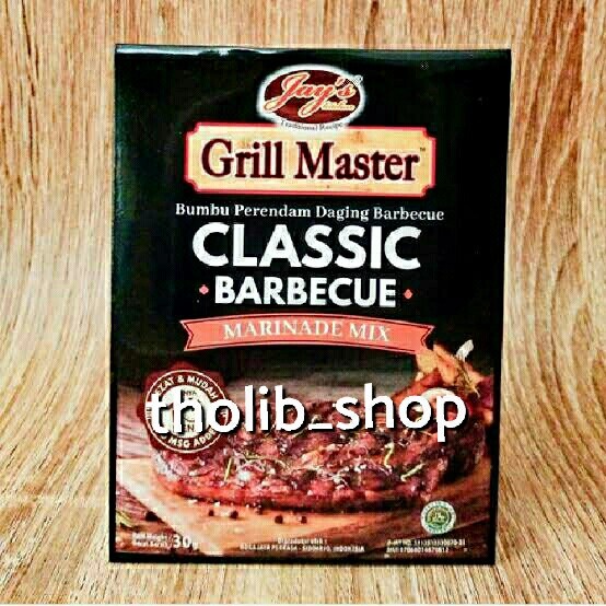 

Jay's grill master classic barbecue 30gr