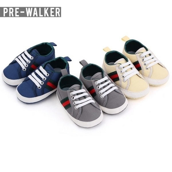 Sepatu Bayi Laki Laki - Sepatu Sneaker Prewalker Baby Boy S1159