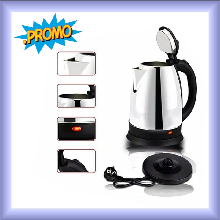 Teko Otomatis Teko Listrik kettle listrik kapasitas 1,5 liter Kettle listrik otomatis