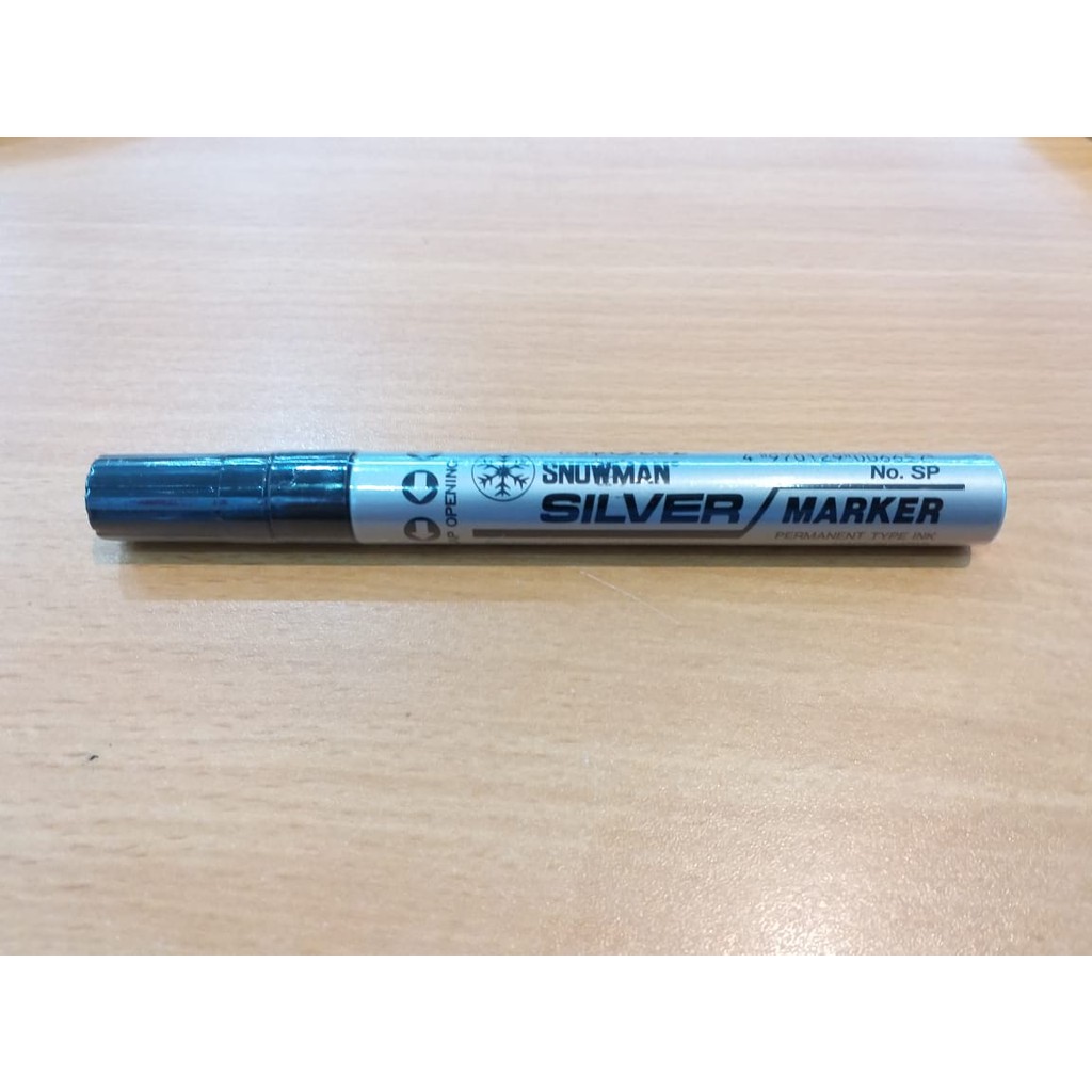 

Spidol Permanent Marker Silver / Perak No. SP 73751004