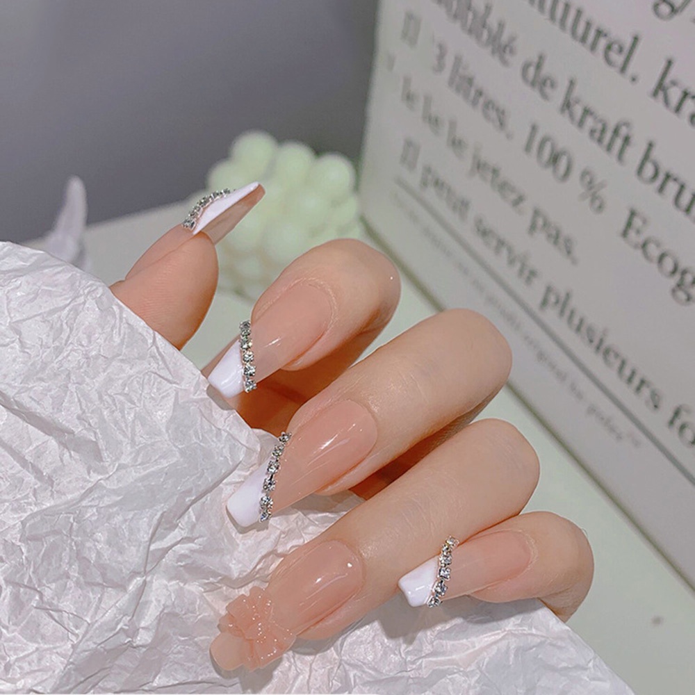 Mxbeauty Rantai Berlian Imitasi 3d Aneka Warna Bahan Metal Gaya Jepang Untuk Dekorasi Nail Art