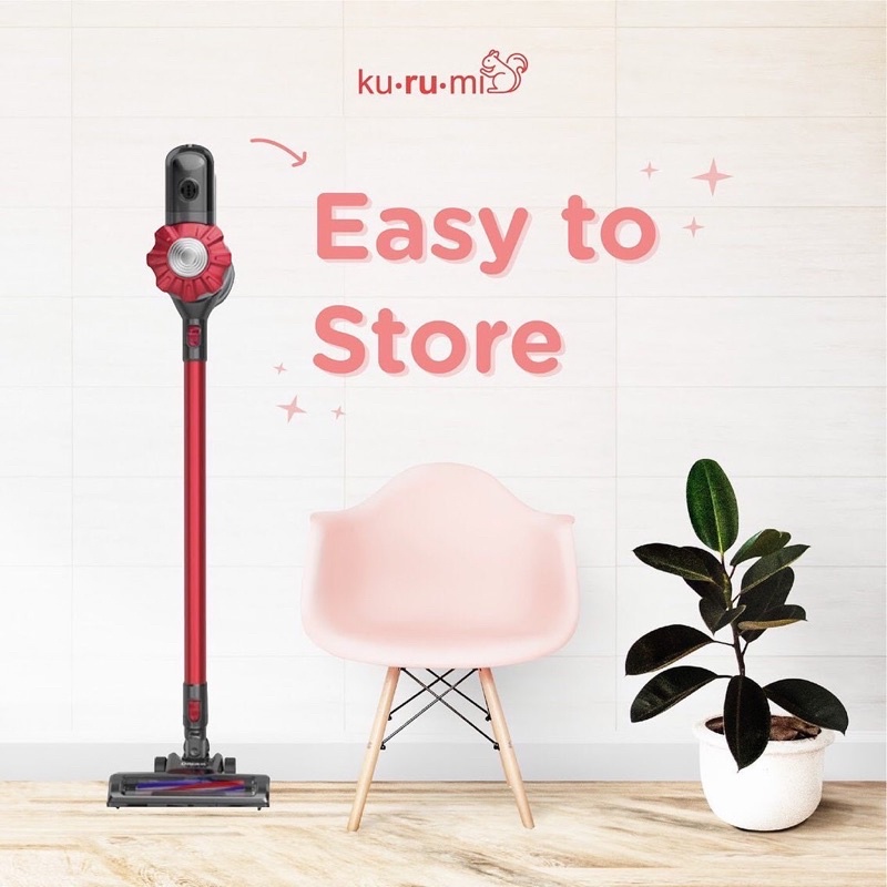 KURUMI KV 05 Cordless UV Vacuum Cleaner kurumi kv05 vakum cleaner