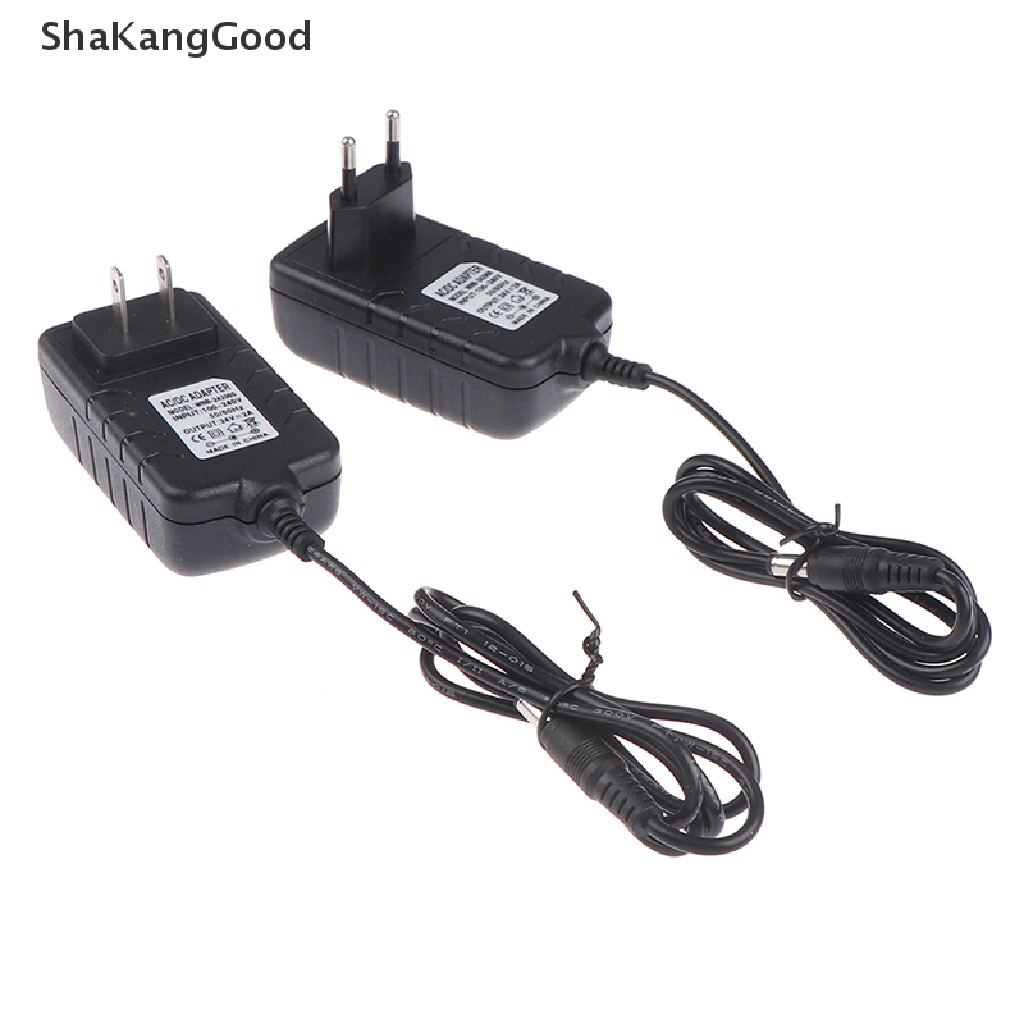Skid 1Pc Adapter Power Supply 24V 2A Untuk Lampu LED UV Pengering Kutek