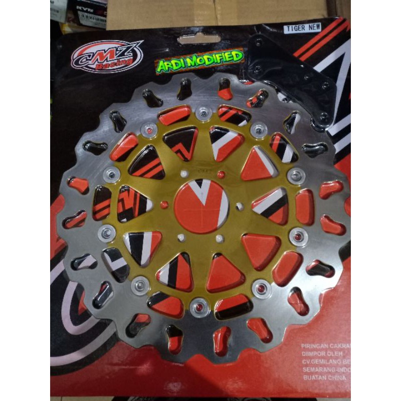 piringan cakram depan tiger revo megapro lama 300mm