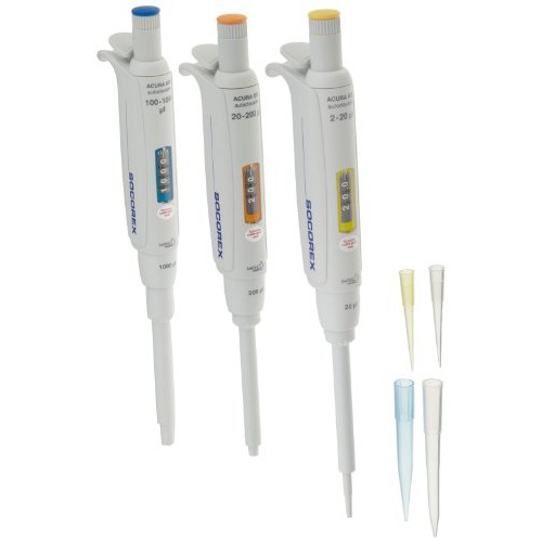 Micropipette adjustable cap 20-200 uL, autoclavable, SOCOREX 825.0200