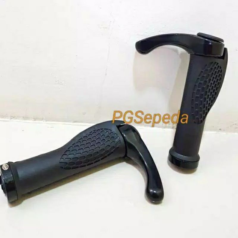 Handgrip Tanduk Sepeda Lipat MTB Black