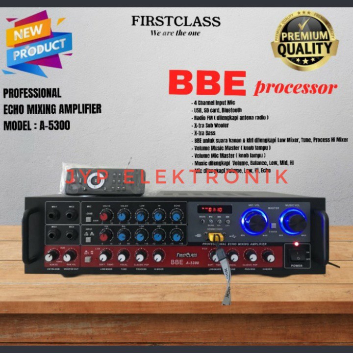 AMPLIFIER FIRSTCLASS FC A5300 / FCA 5300 / FCA5300 BLUETOOTH