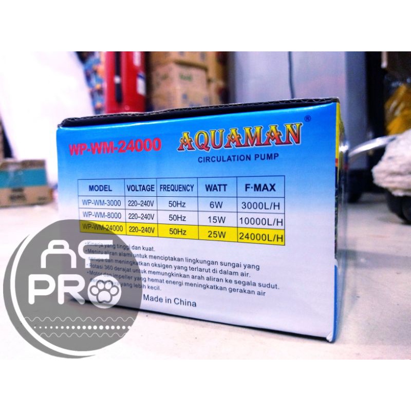 Promo murah pompa arus ombak AQUAMAN WAVE MAKER WP WM 24000