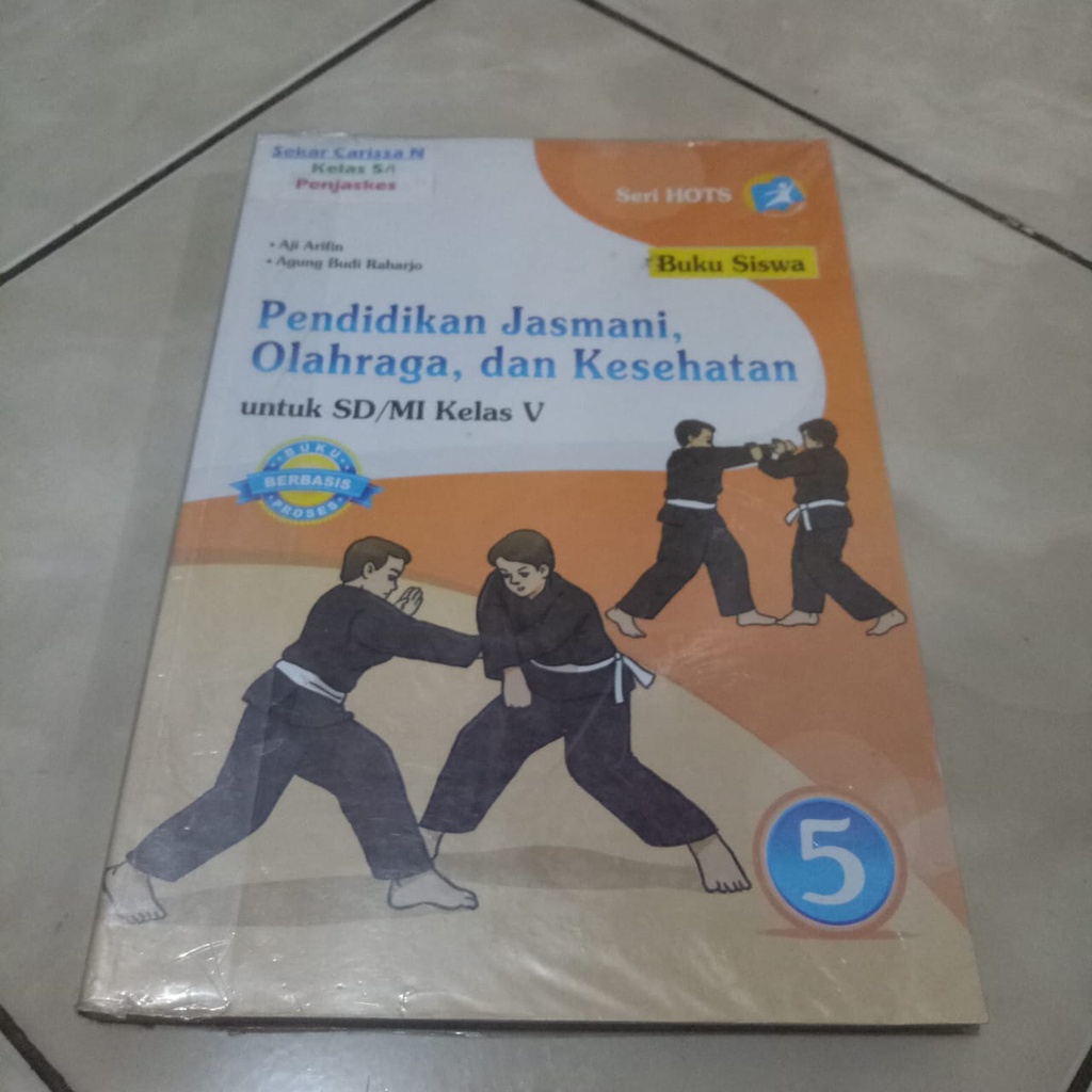 [BEKAS] Buku Siswa PJOK SD/MI Kelas 5 Mediatama Original