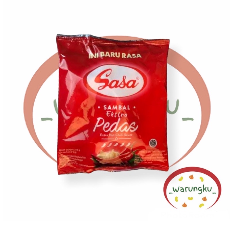 SAMBAL SASA Sachet isi 24pcs x 9gr Tomat