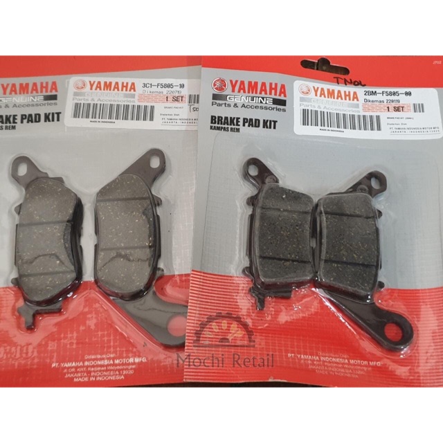 Kampas Rem Depan Belakang NMax N Max Ori Local