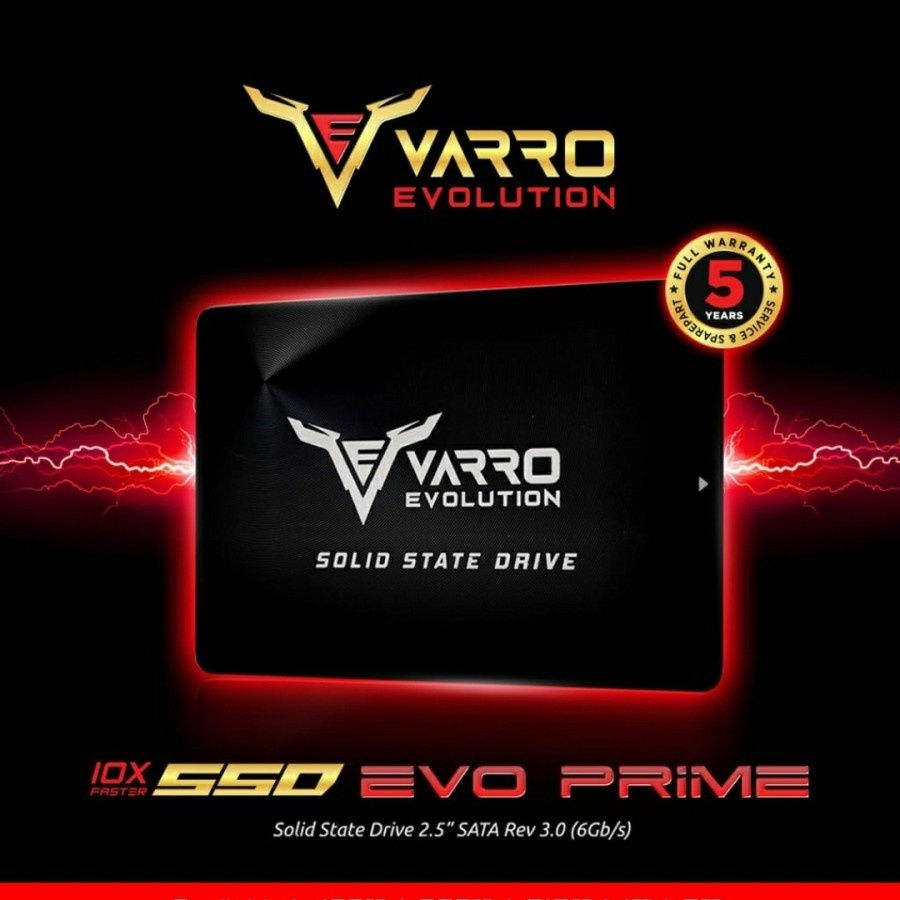 SSD VARO 128GB / 256GB / 512GB / 2TB Varro Evo Prime Garansi Resmi