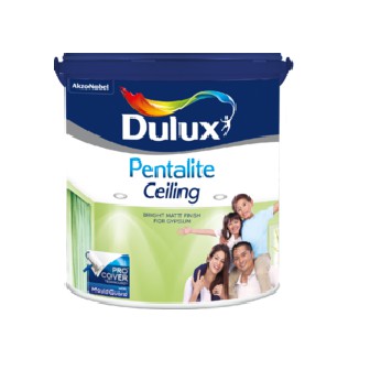  CAT  DULUX  PENTALITE CEILING 5  KG  WARNA PUTIH  CAT  PUTIH  