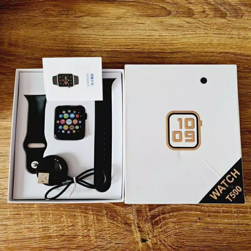 Smartwatch T500 Bergaransi Distributor HEMATACC