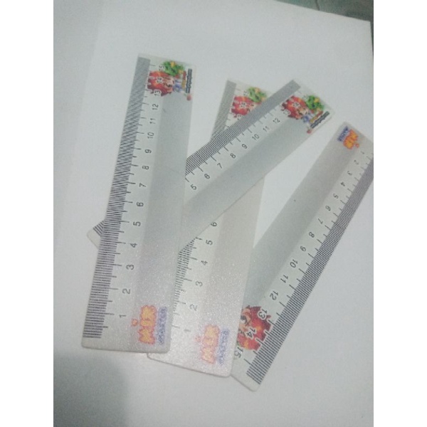 

Penggaris plastik 15cm custom
