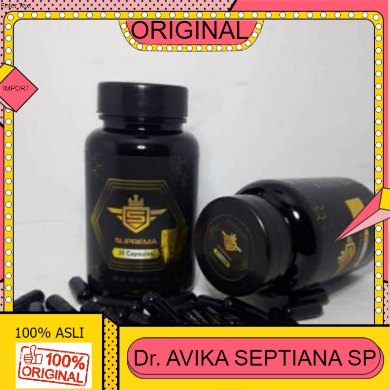 100% ASLI OBAT PEMBESAR KELAMIN SUPREMA ORIGINAL STAMINA PRIA BESAR KUAT TAHAN LAMA