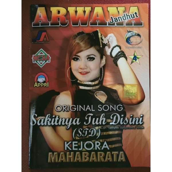 VCD original Arwana jandhut sakitnya tuh disini Nella kharisma.