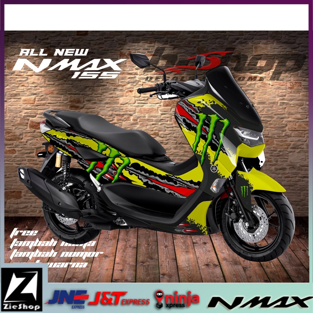 Decal new nmax 2020 full body Striping motor nmax full variasi Stiker motor variasi nmax
