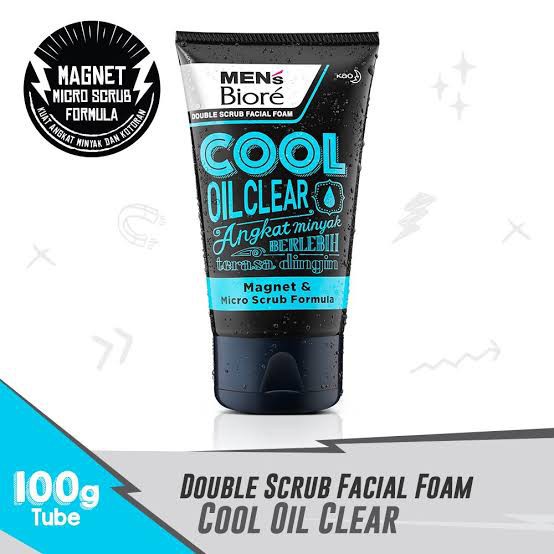 Men'S Biore Facial Cool&amp;Oil Control 100G