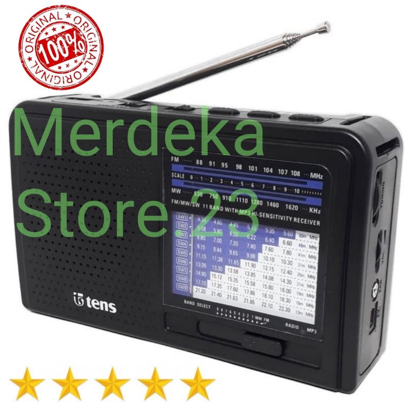 Radio TENS TSR-823 / Tens TSR 823 Radio - 11 Band Select