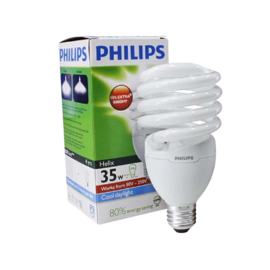 LAMPU PHILIPS HELIX 35 WATT LAMPU HEMAT ENERGI 35 WATT LAMPU PHILIPS