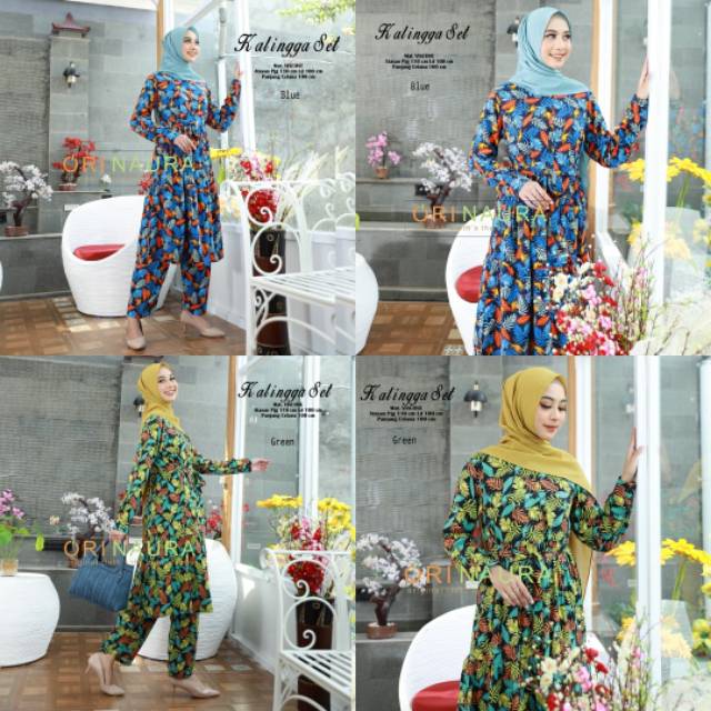KALINGGA SET SETELAN PANT DAN TUNIK BY ORI NAURA