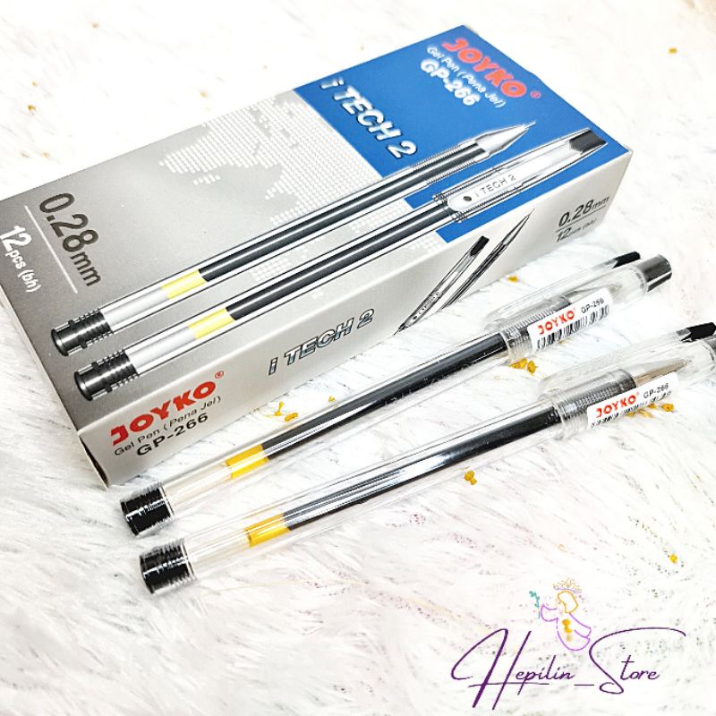 

Gel Pen Joyko iTech 2 0.28mm ECER 1 biji / Bolpoin iTech Joyko GP-266 Ecer / Pulpen Gel Joyko