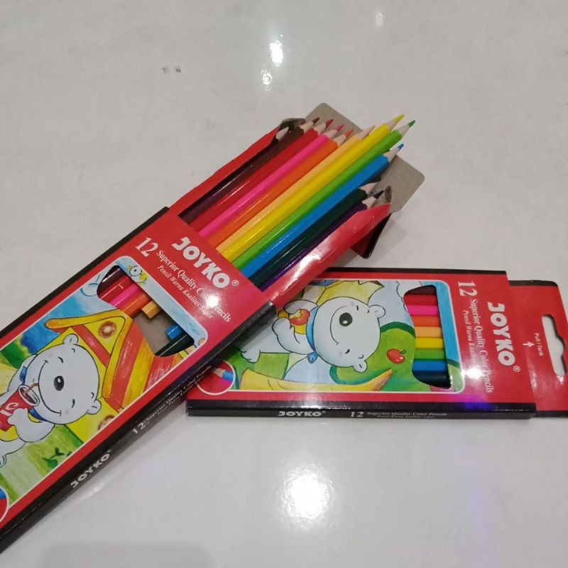 PENSIL WARNA JOYKO PANJANG ISI 12