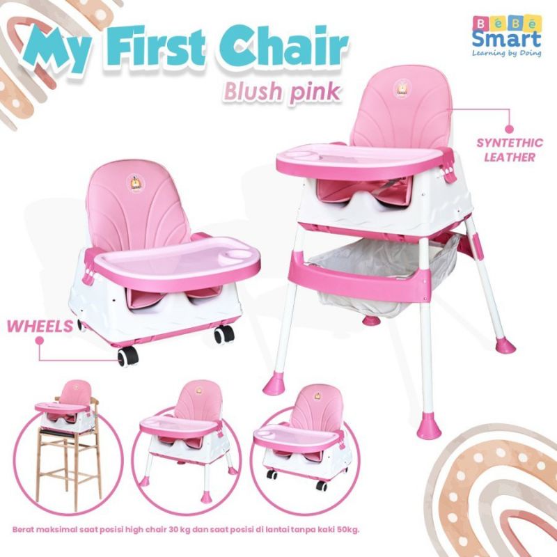 NEW ARRIVAL!BEBE SMART MY FIRST CHAIR/KURSI MAKAN BAYI