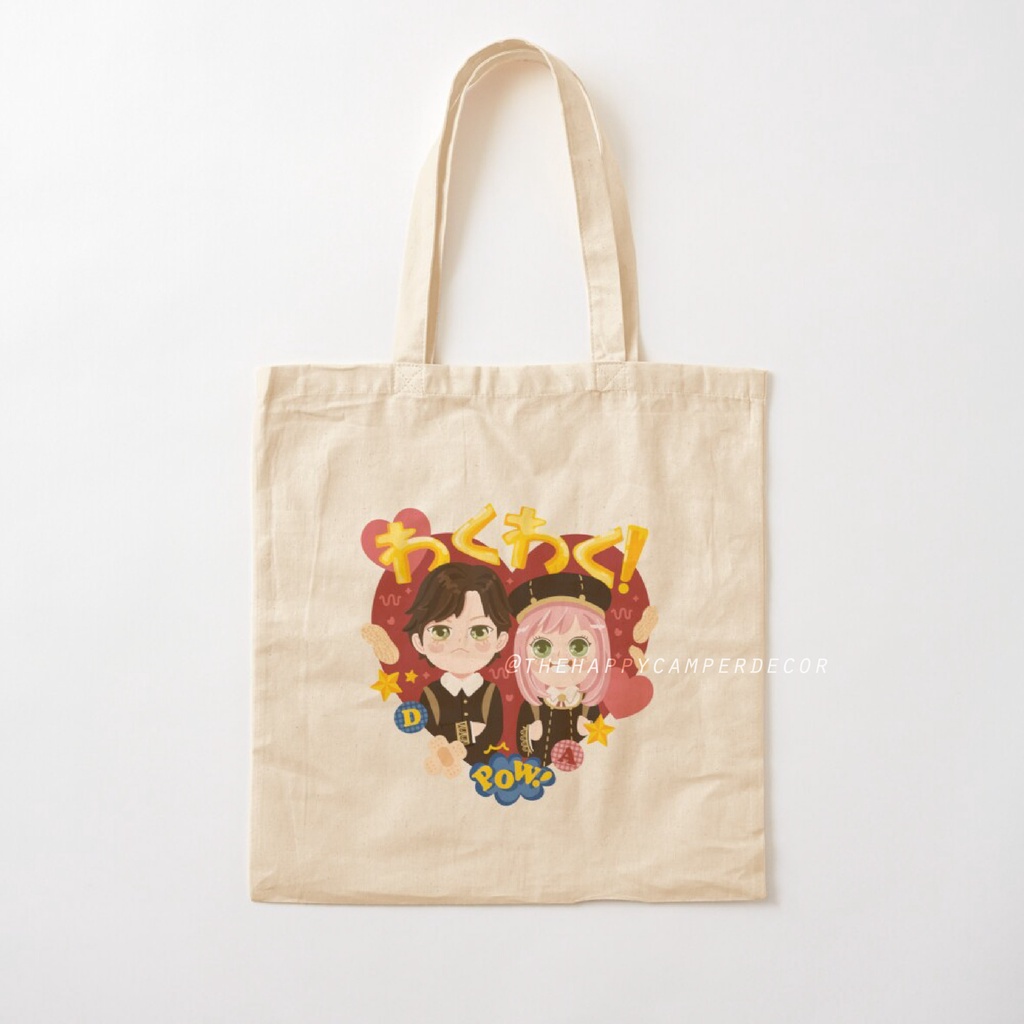 DamiAnya (Damian Anya - Spy x Family) | Totebag Canvas / Tas Belanja