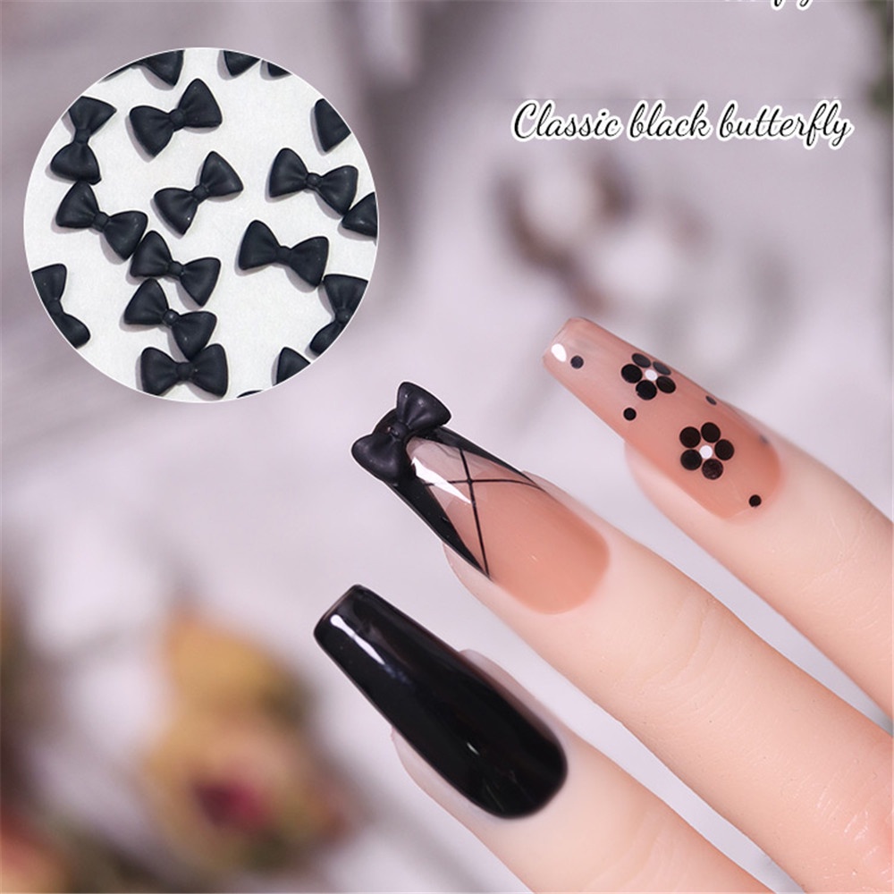 (Aaoottuuoo5.Id) 50pcs / Set Pita Resin 3d Gaya Retro Untuk Aksesoris Nail Art / Manicure Diy