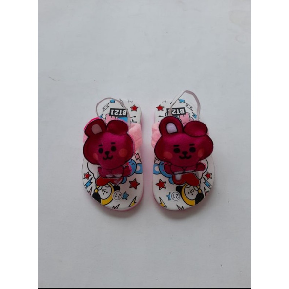 SANDAL BABY ANAK CANTIK MOTIP BT21 NEW