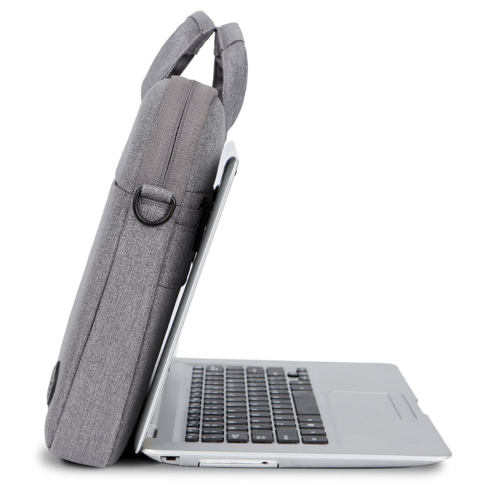 Tas Laptop Selempang BRINCH Slim Messenger Bag 14 15 16 inch - GREY