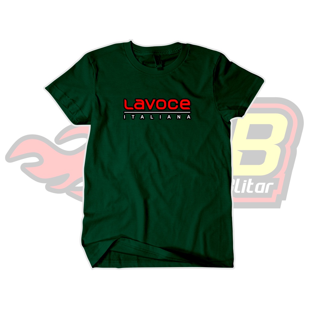 Kaos Lavoce Sound System Distro Katun Combed