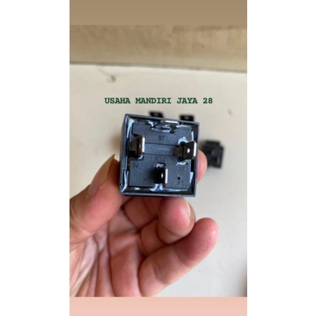 RELAY 12V 4PIN 40A RELAY LAMPU RELAY KLAKSON K4 12V UNIVERSAL