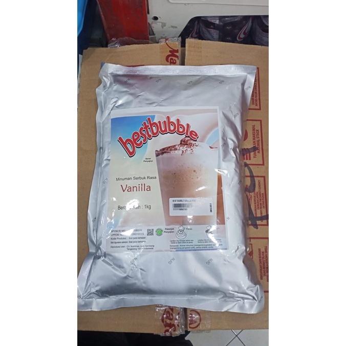 

Buruan serbu] BEST BUBBLE VANILLA 1KG