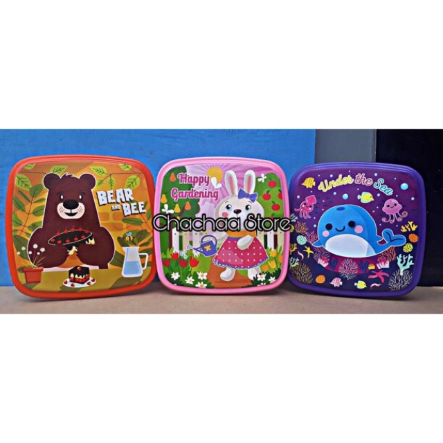 Souvenir lunch box Lucky anak ulang tahun