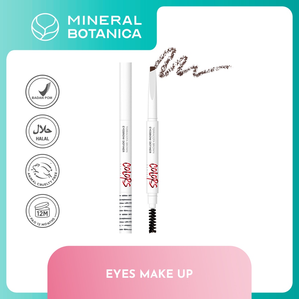 ★ BB ★ Mineral Botanica Terracota Brown Eyebrow Definer 0.25g