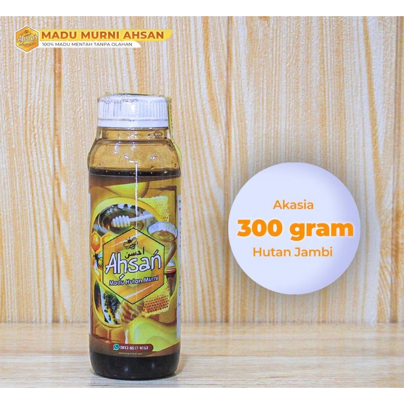 

RAW honey 100% madu mentah AKASIA madu Ahsan