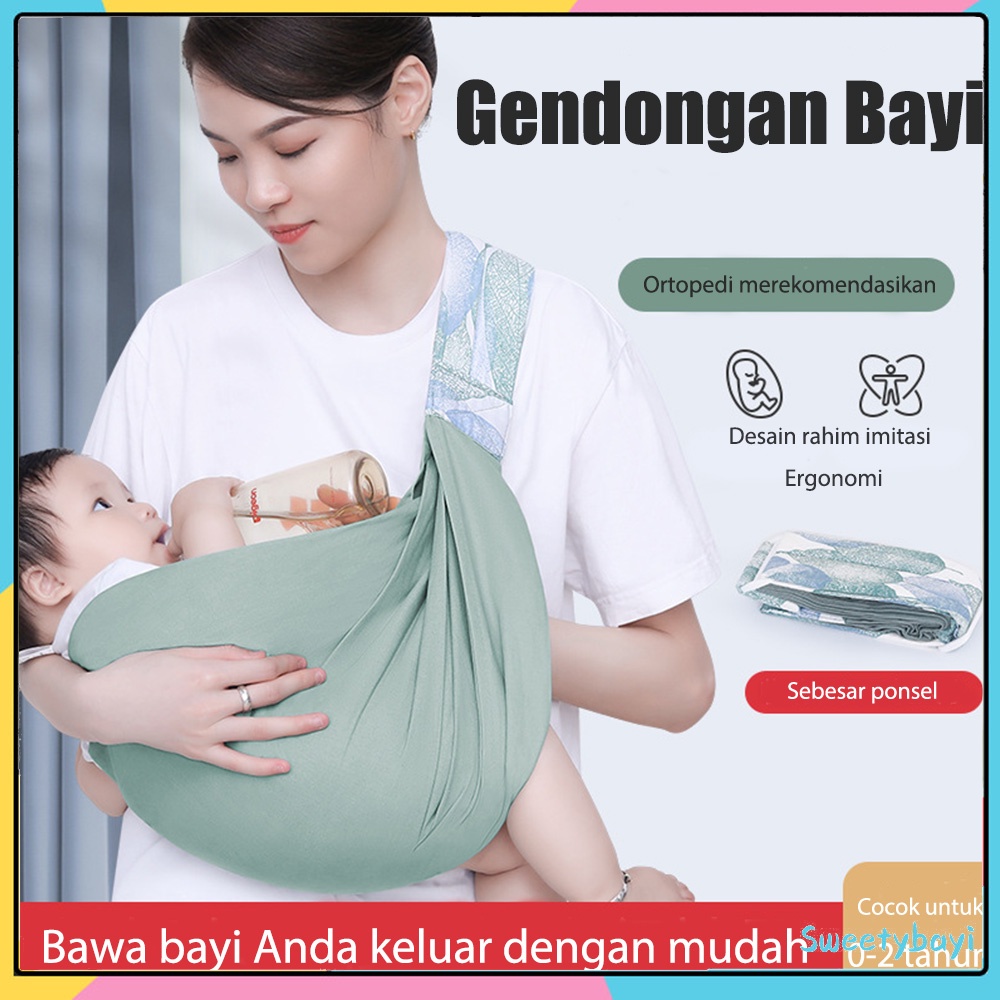 SweetyBayi Gendongan bayi/Baby carrier simple 0-3 tahun