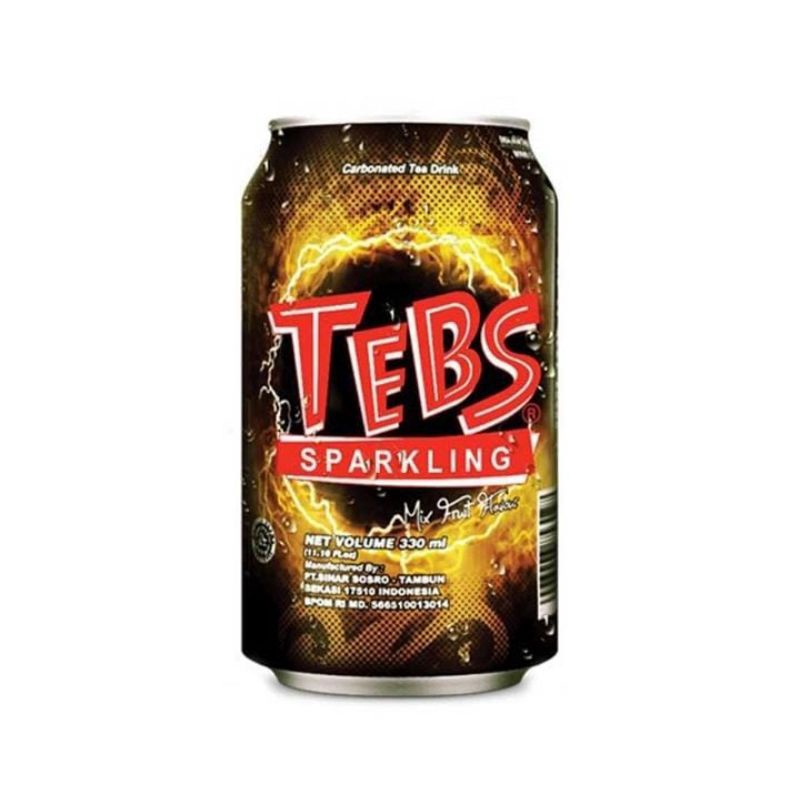 

TEBS Sparkling Teh Soda Mix Fruit 330 ml