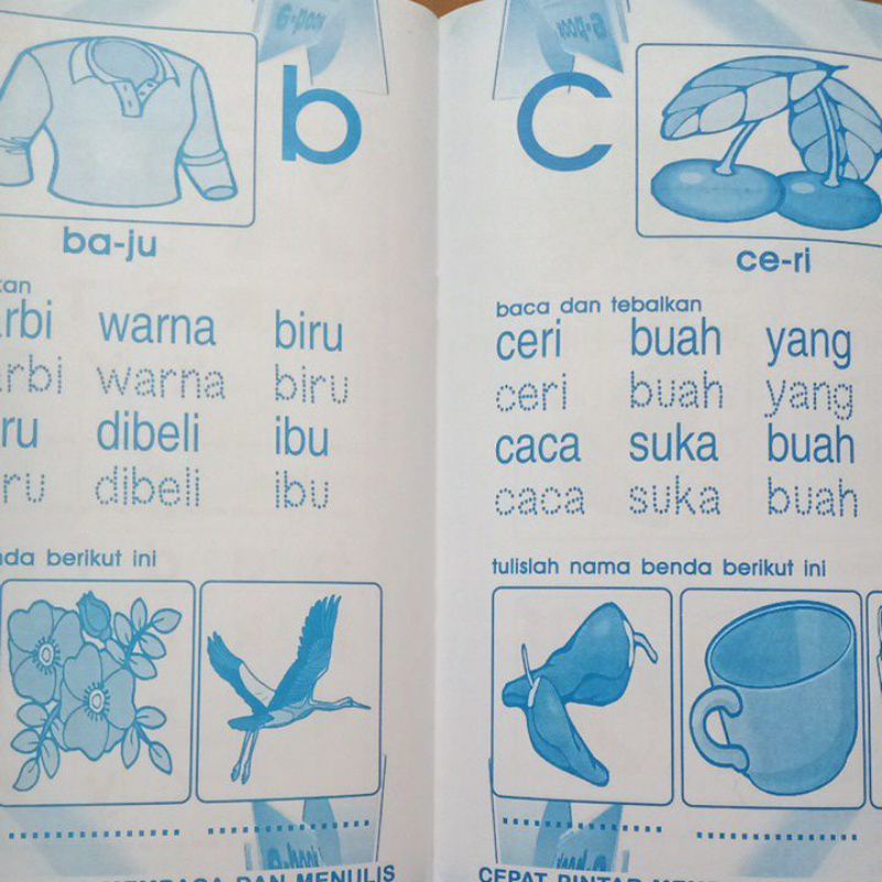 Buku Paud Cepat Pintar Membaca Dan Menulis